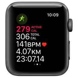 apple watch series 3 gray sport band